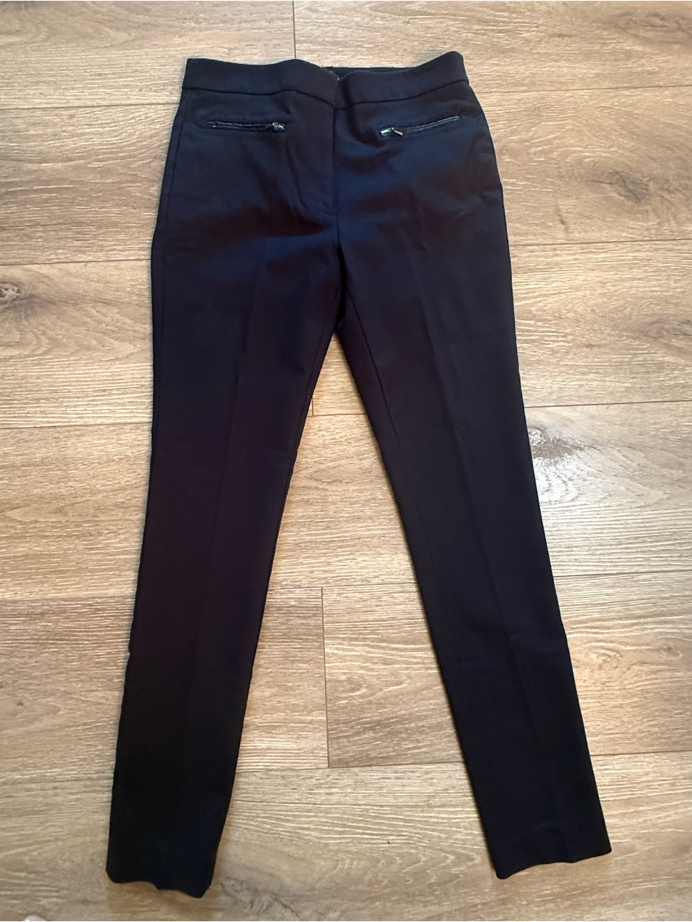 Club Monaco Navy Blue Ankle-Length Cropped Pants